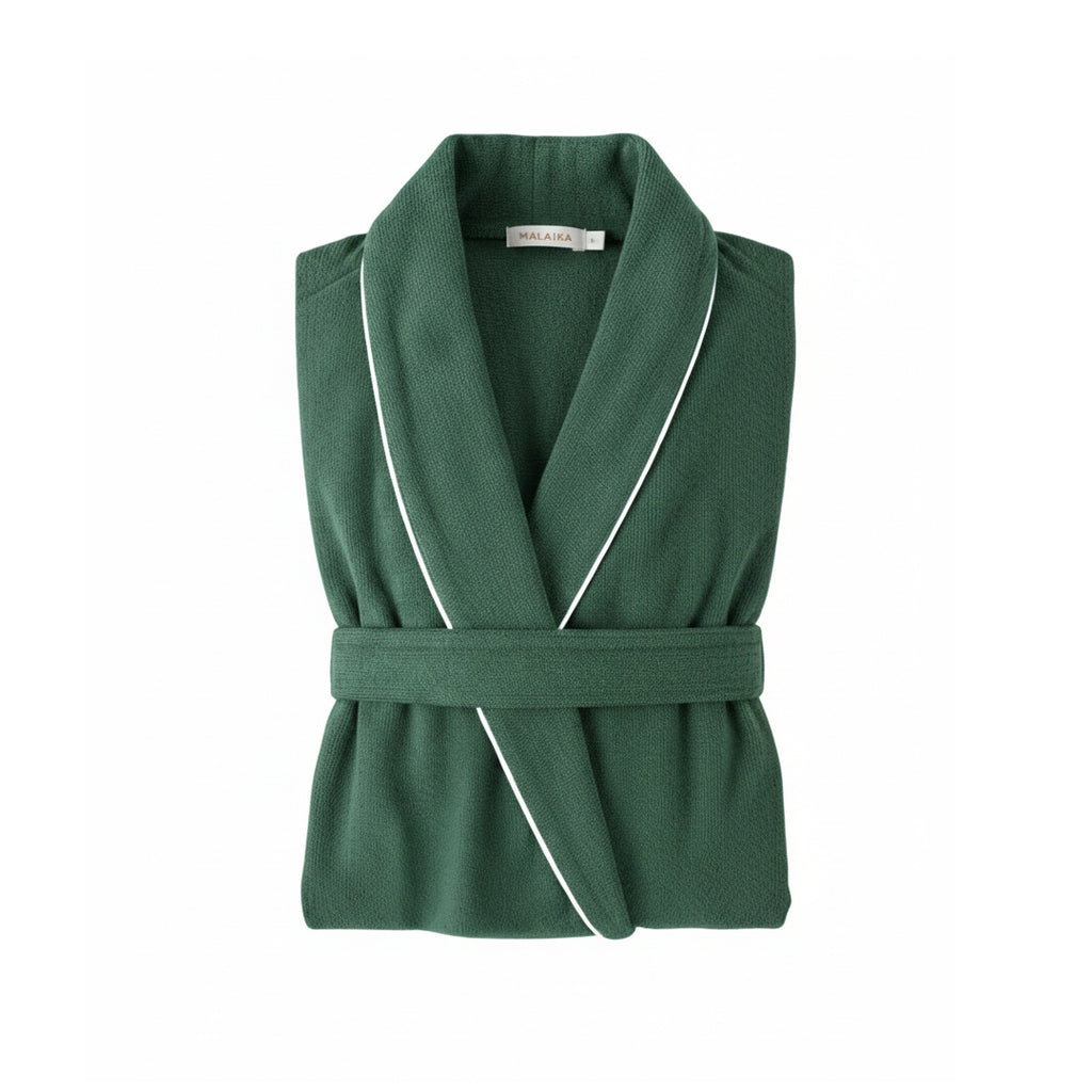 brushed cotton dressing gown - malaika cairo brushed cotton dressing gown - malaika cairo