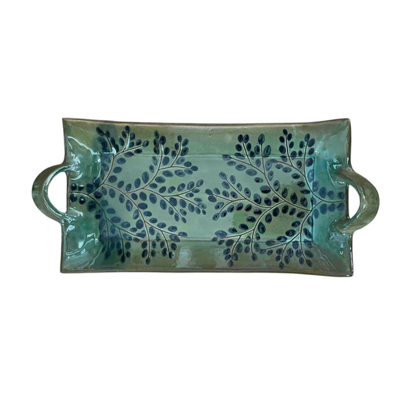 BLUE VINE SERVING TRAY