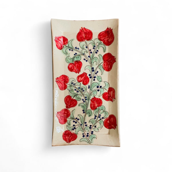 VINE BLOSSOM SERVING DISH