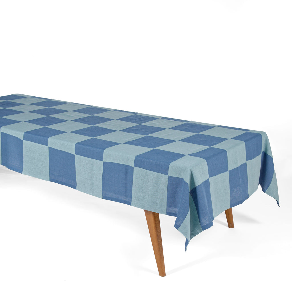 ALEX TABLECLOTH - Blue/Teal - Tablecloth