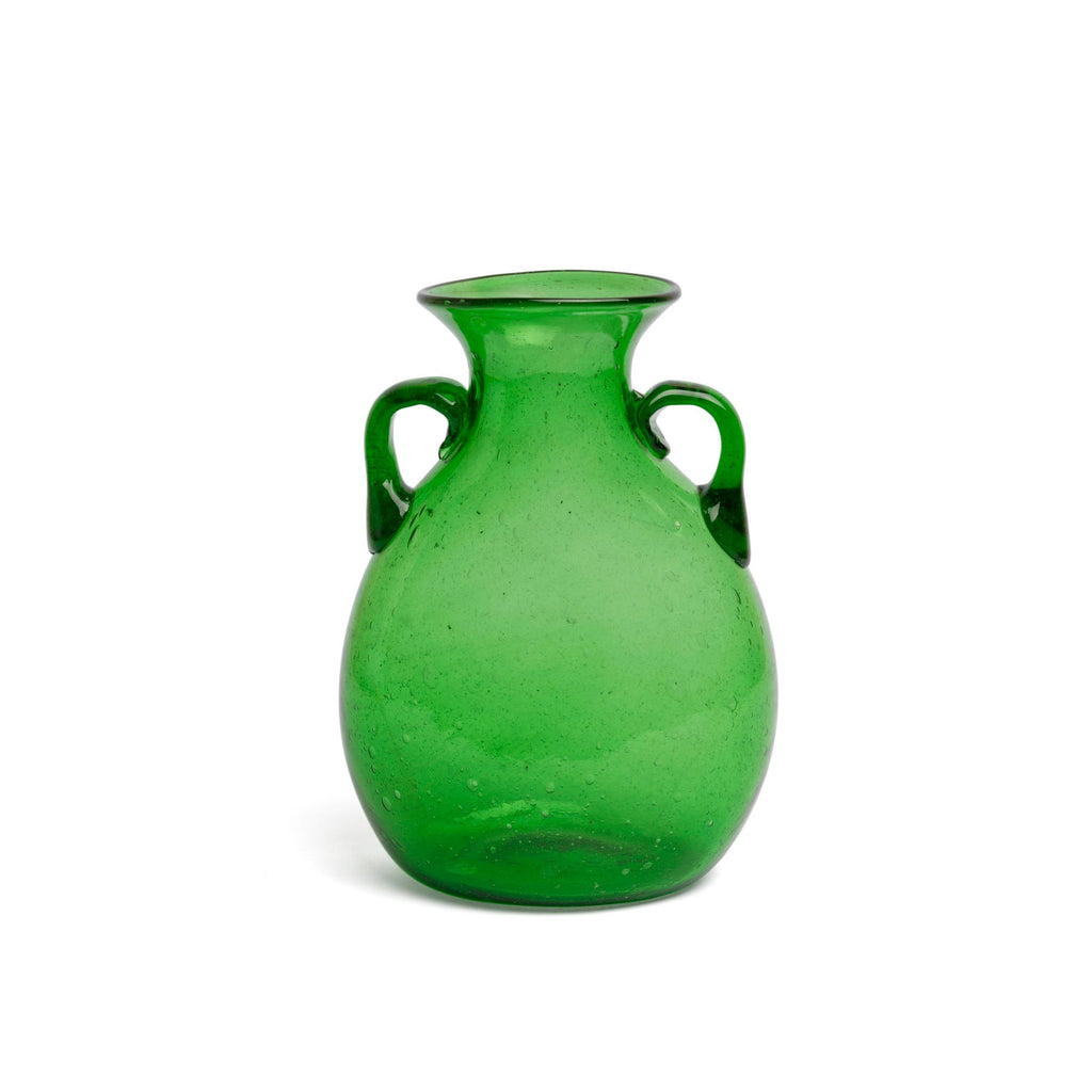 AMPHORA VASE - green - glass