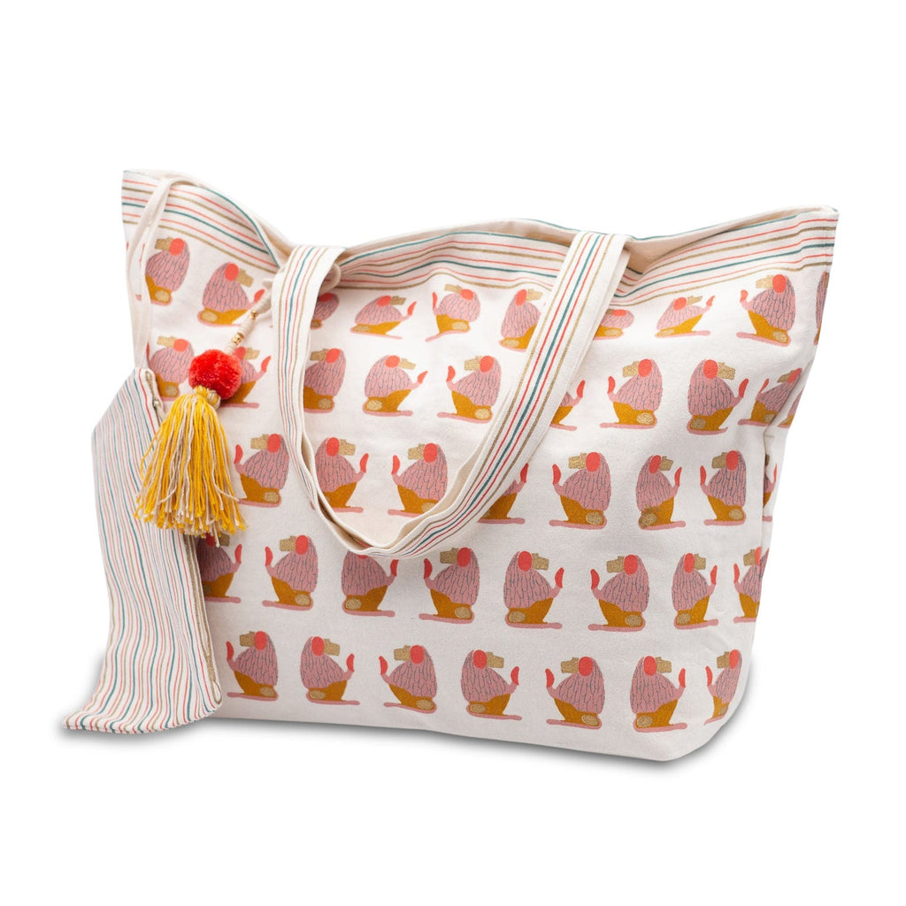 BABOON BEACH BAG - coral - Bags