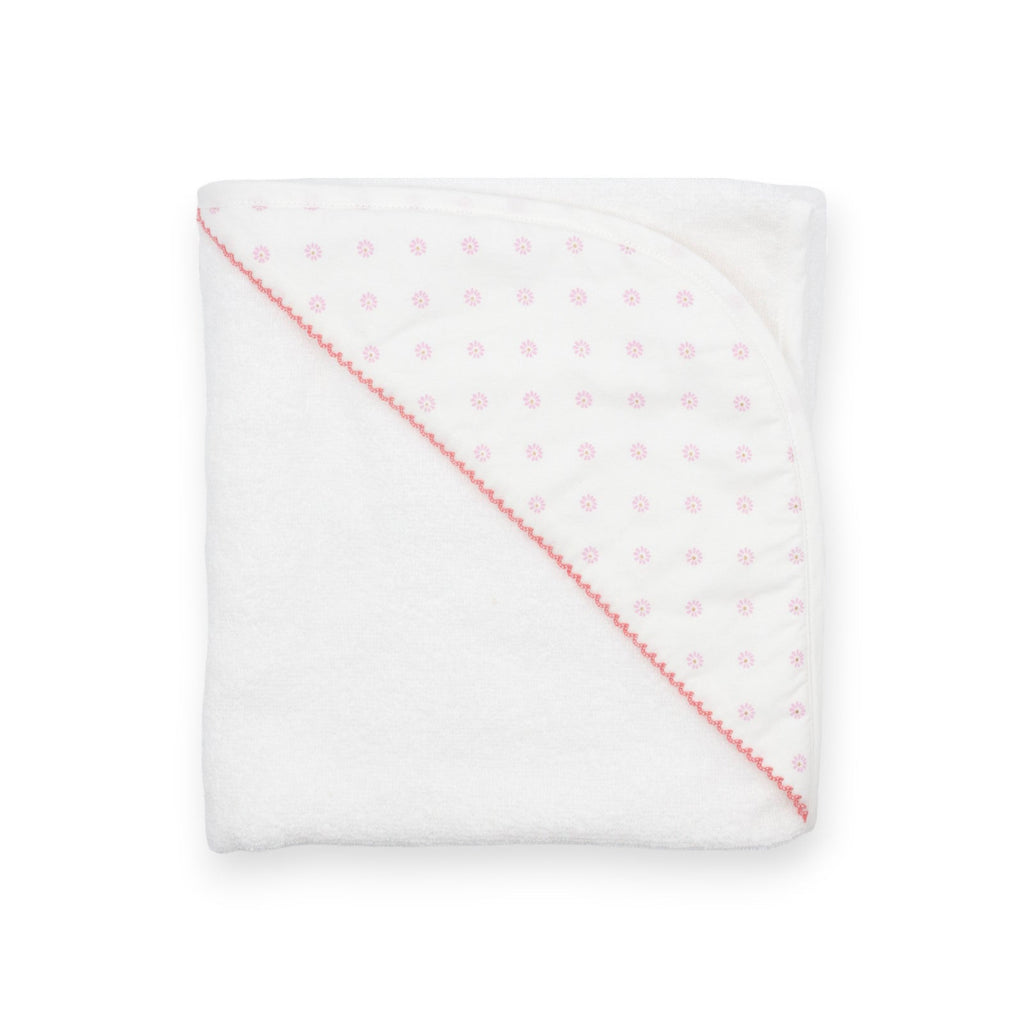 BABY TOWEL - Dasies / pink - Towel