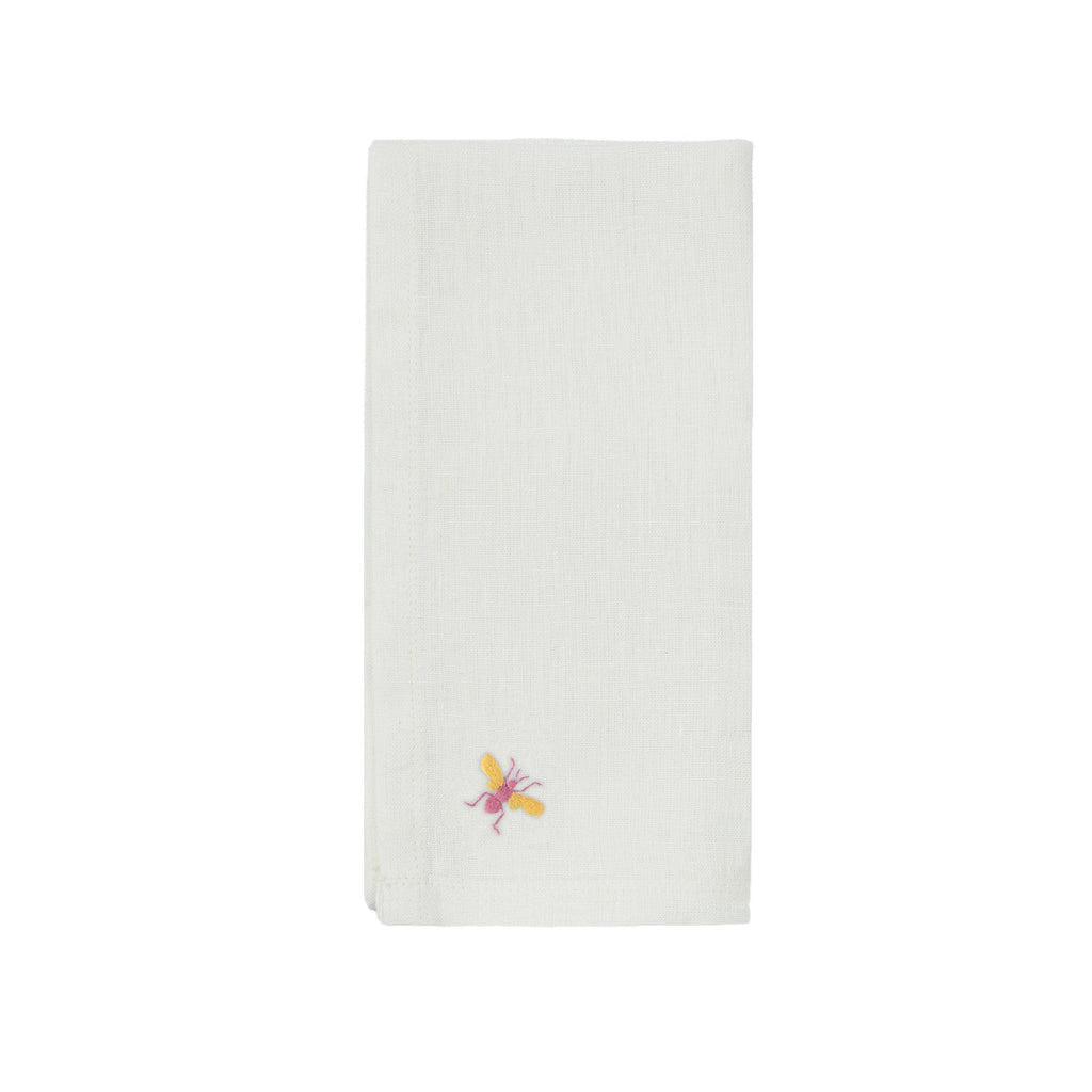 BEE NAPKIN (MULTICOLOUR SET OF 6) - Napkin