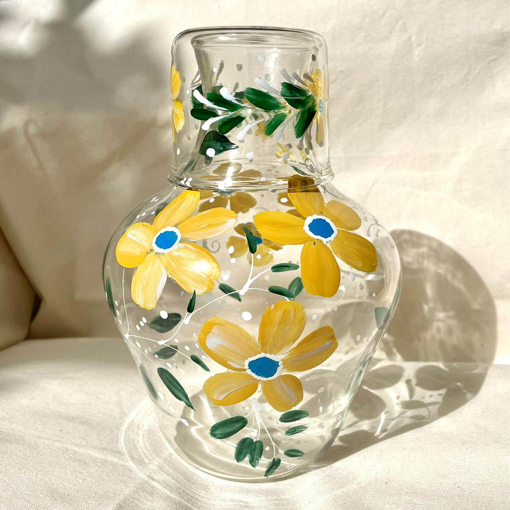 BLOSSOM CARAFE - amber - glass