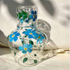 BLOSSOM CARAFE - blue - glass