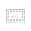 CARNATION CARDS (Set of 6) - rosewood - stationery