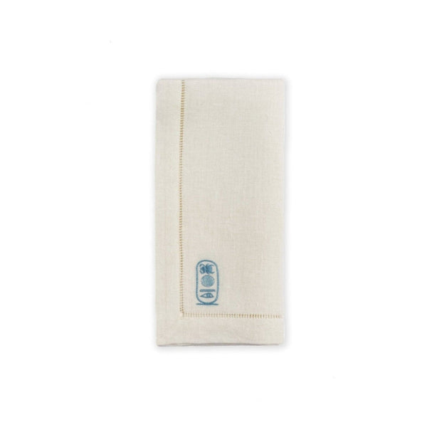 CARTOUCHE NAPKIN - blue - Napkin