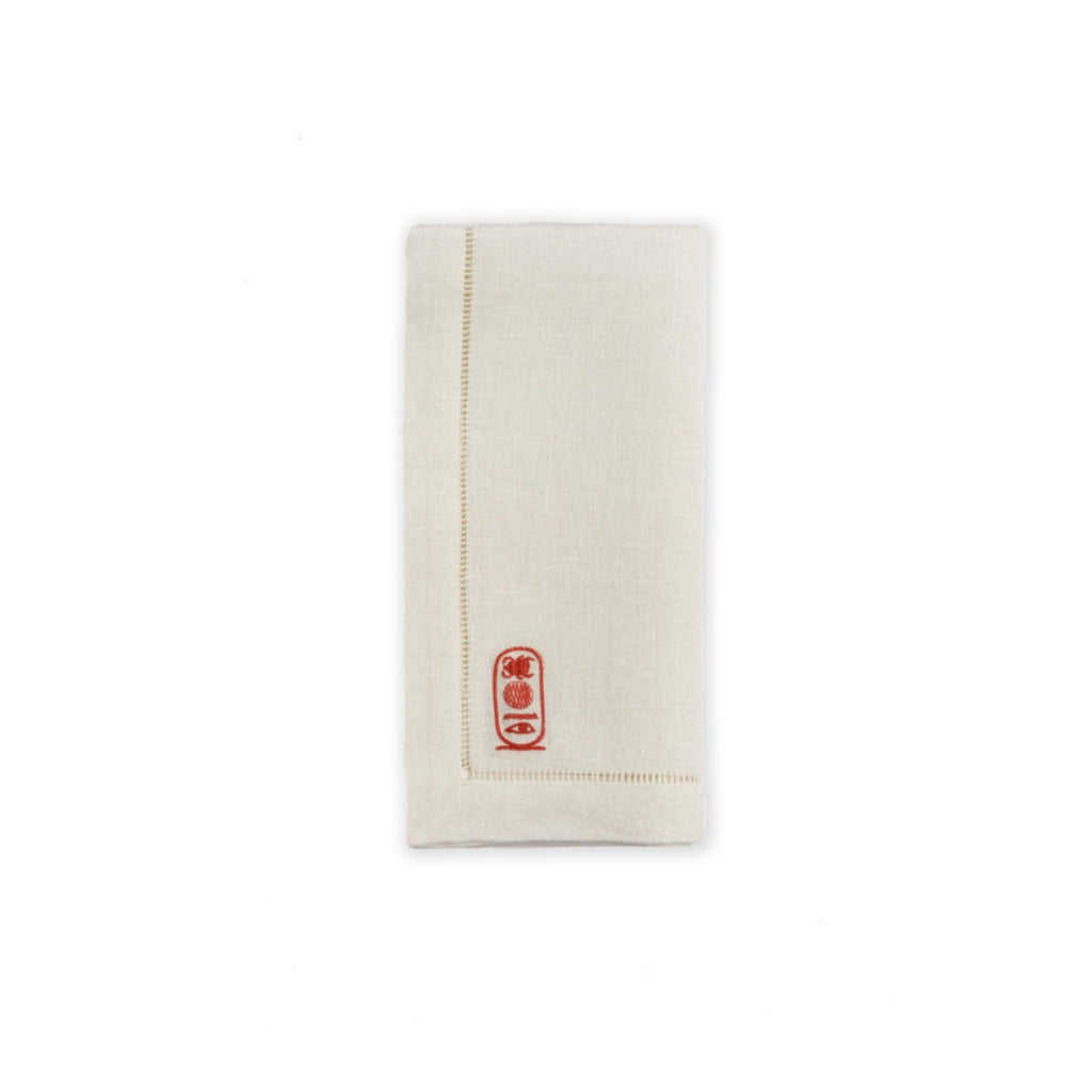 CARTOUCHE NAPKIN - red - Napkin