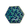 CLOVER HEXAGON DESSERT PLATE - pottery