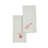 COPTIC ANGELS NAPKIN (SET of 2) - coral red - Napkin