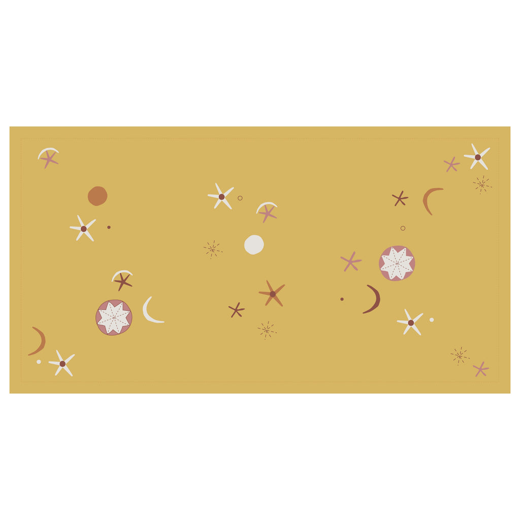 COSMIC TABLECLOTH APPLIQUÉ - Amber - Tablecloth