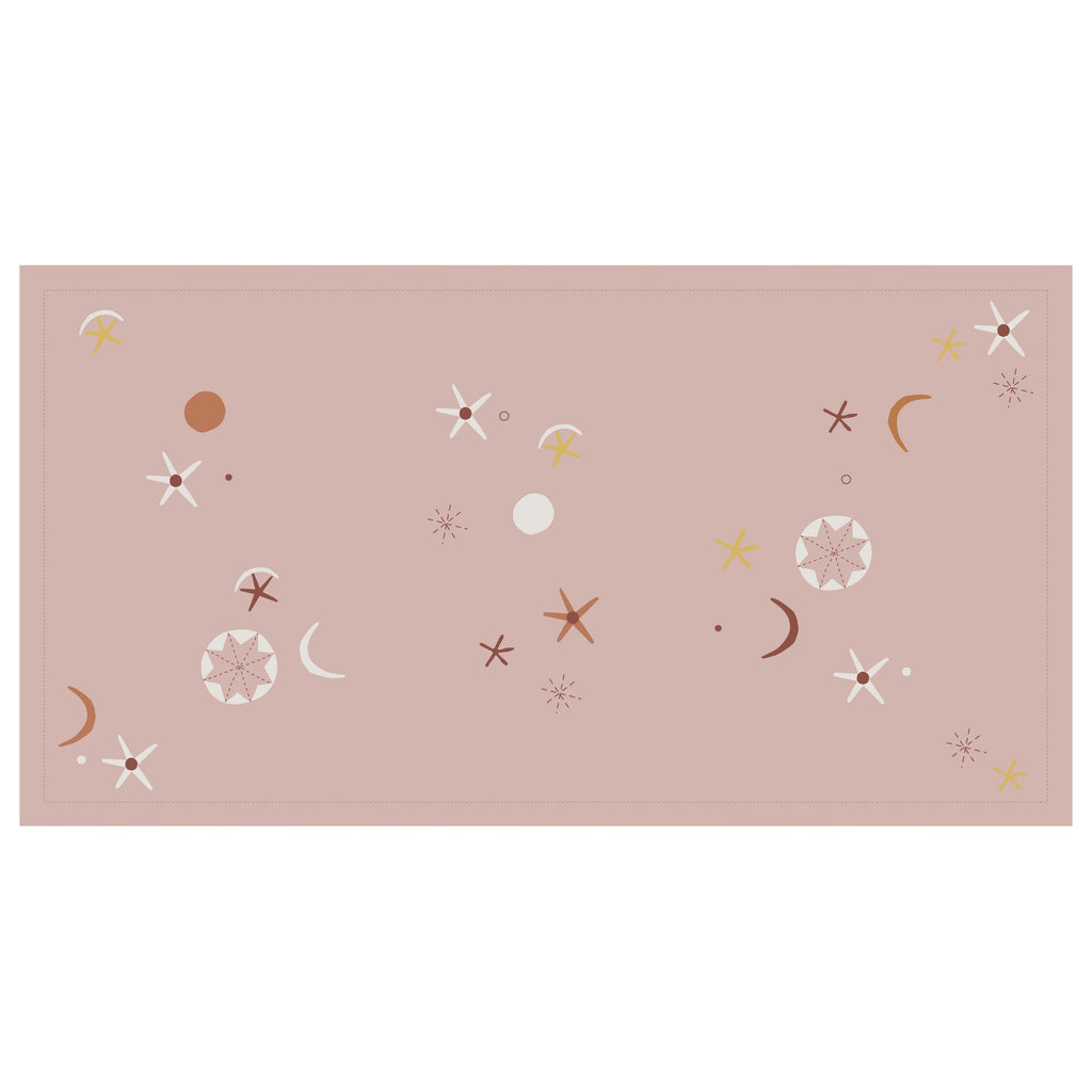 COSMIC TABLECLOTH APPLIQUÉ - Pink - Tablecloth