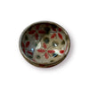 HOLIDAY BOWL - red flower - pottery