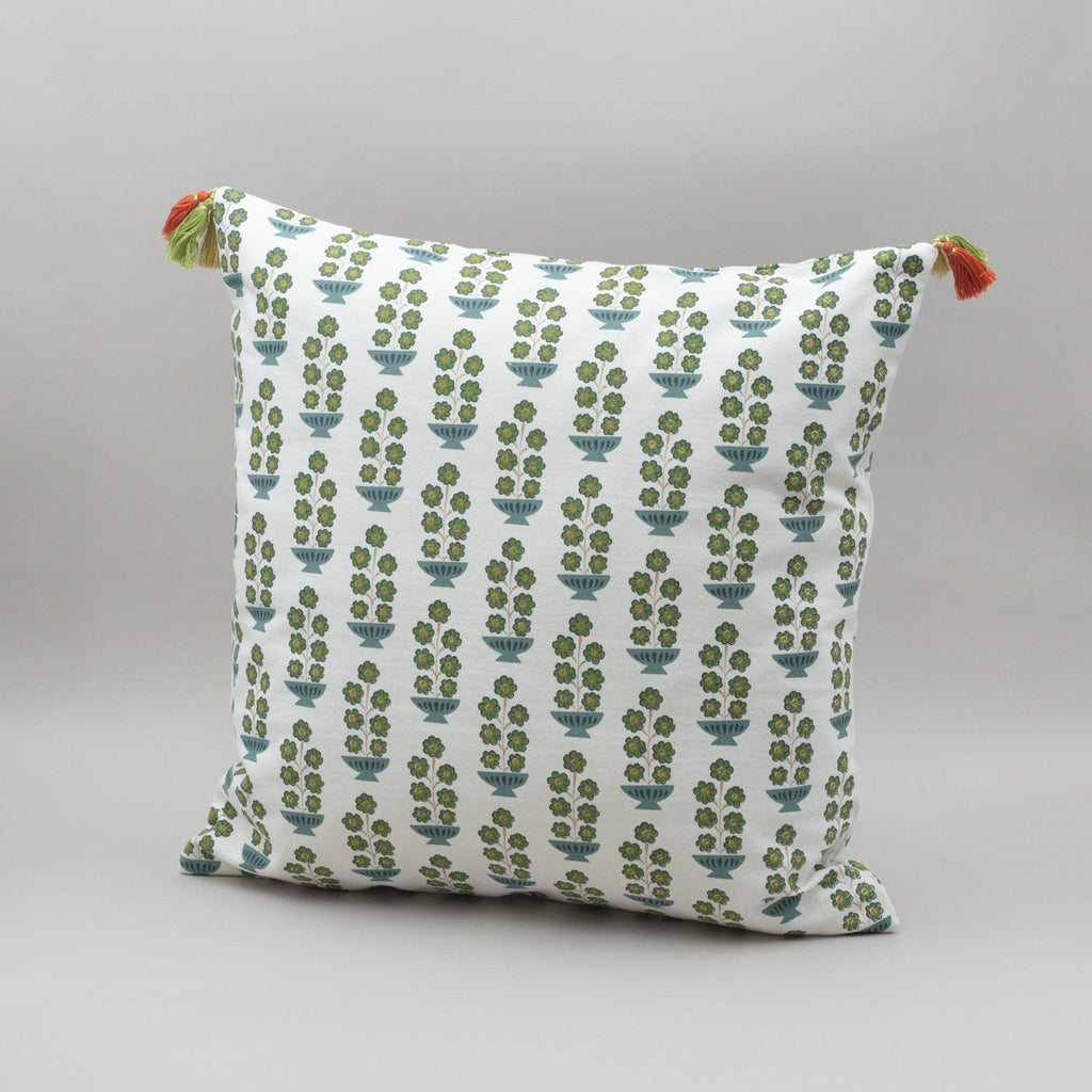 JARDINIERE CUSHION COVER - teal - Cushion