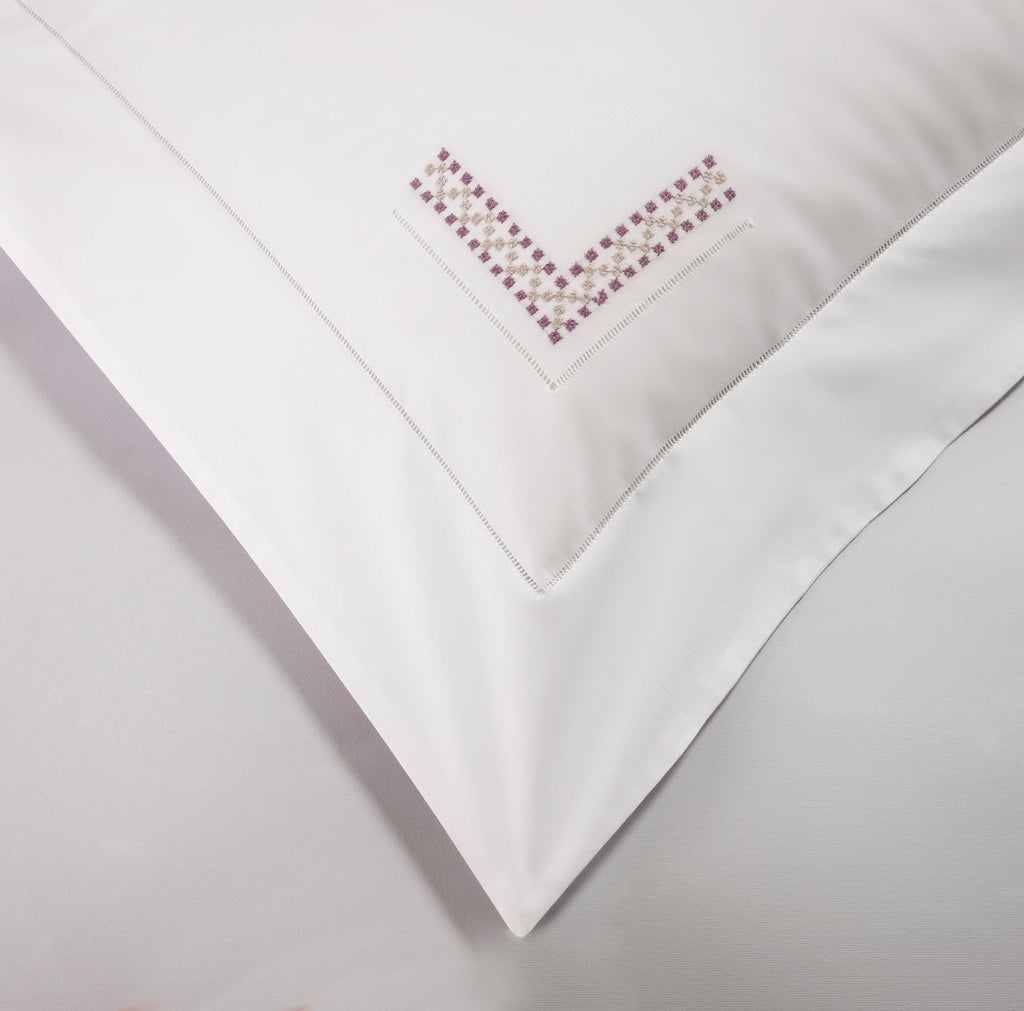 JERUSALEM BEDDING - Pillow Case / Large Square (80cm x 80cm) / aubergine - Bedding