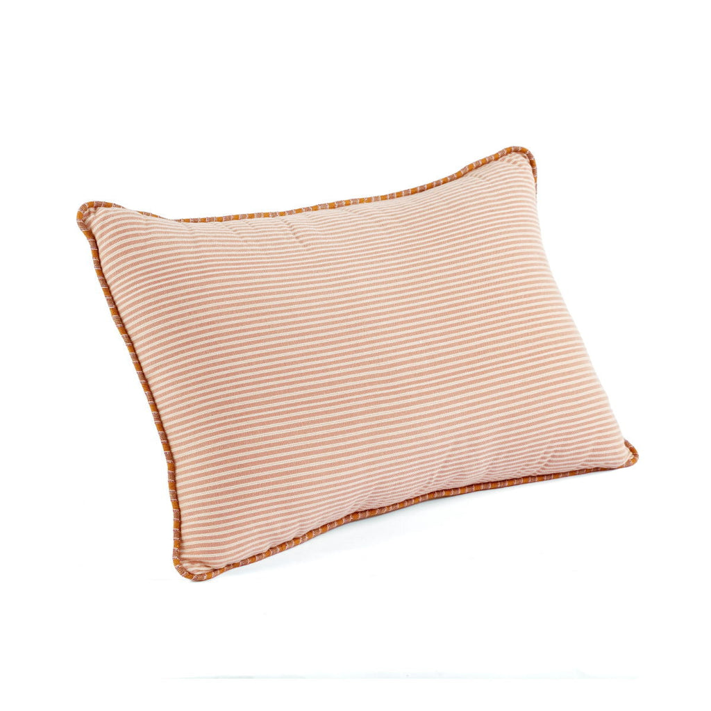 KUSH STRIPES CUSHION COVER ROSE - Rectangular (41cm x 30cm) - Cushion