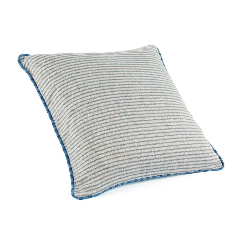 KUSH STRIPES CUSHION COVER SKY - Square (50cm x 50cm) - Cushion