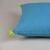 LINEN POMPOM CUSHION COVER - Cushion