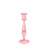 LUMINOUS CANDLEHOLDER - Pink - glass