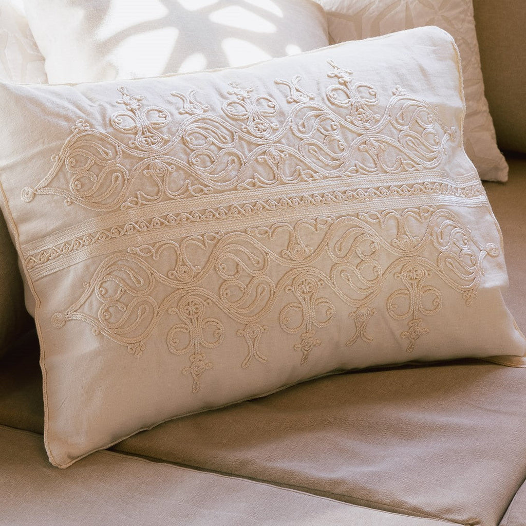 MAMLUK CUSHION COVER - 37cm x 47 cm / ecru - Cushion