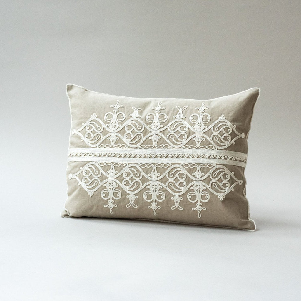 MAMLUK CUSHION COVER - 37cm x 47 cm / taupe - Cushion