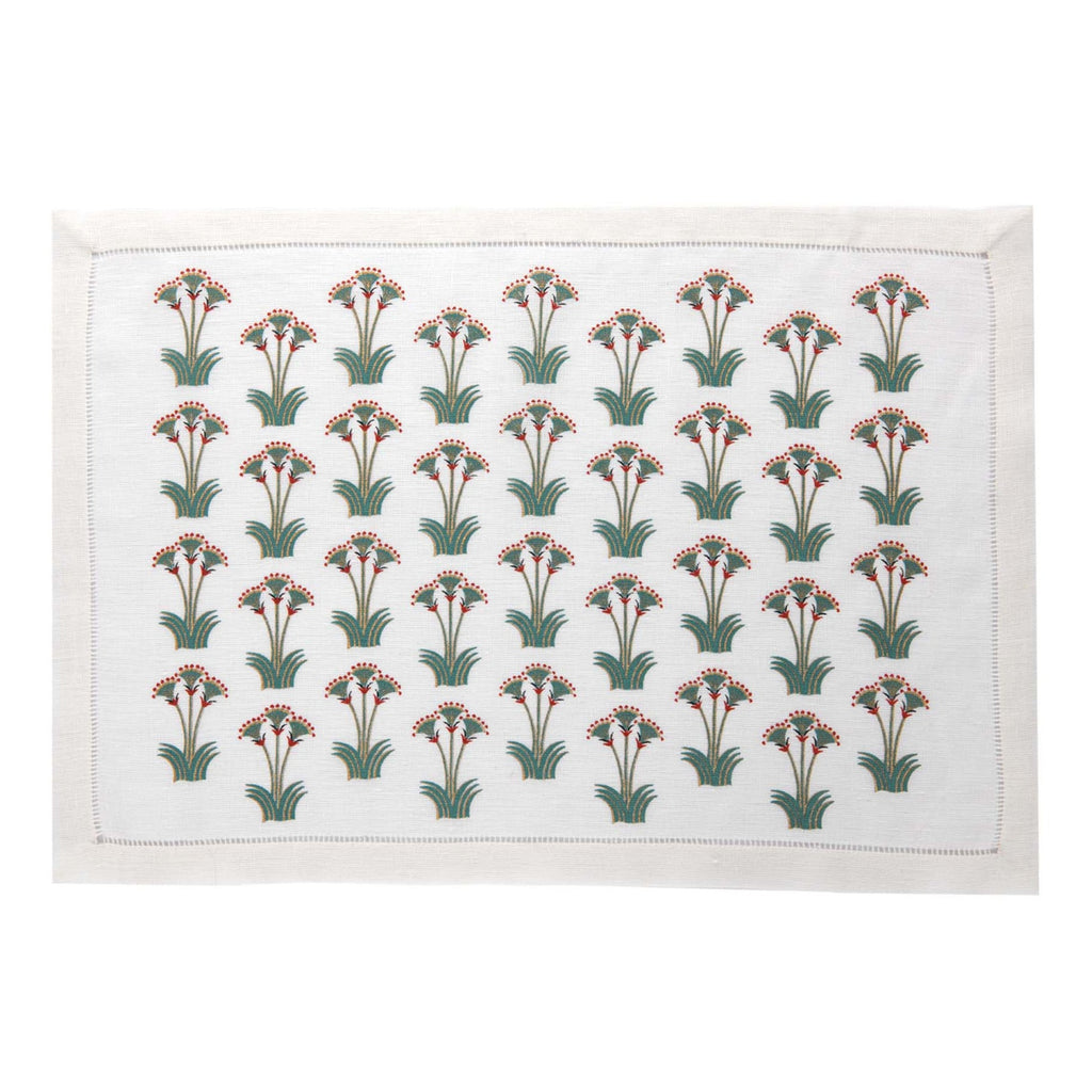 NILE LOTUS PLACEMAT - jade - Placemats