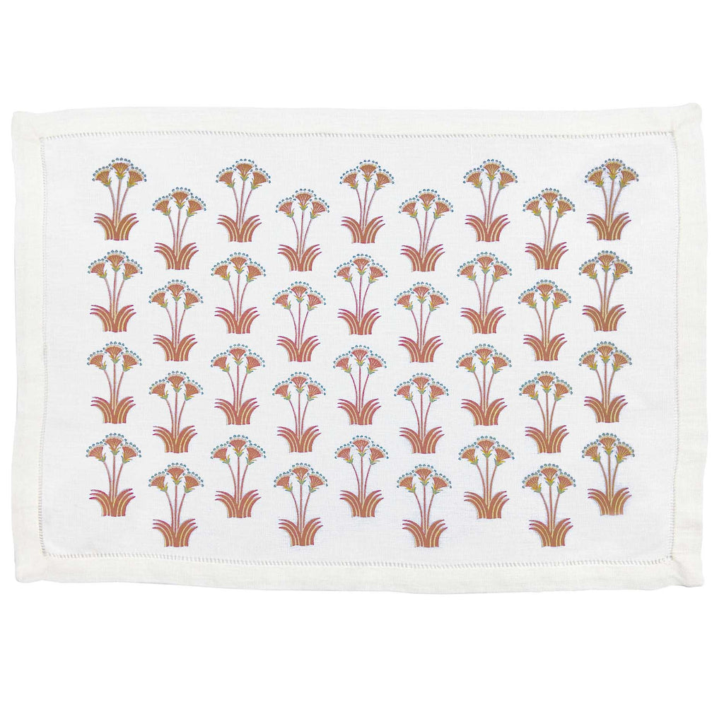 NILE LOTUS PLACEMAT - rosewood - Placemats