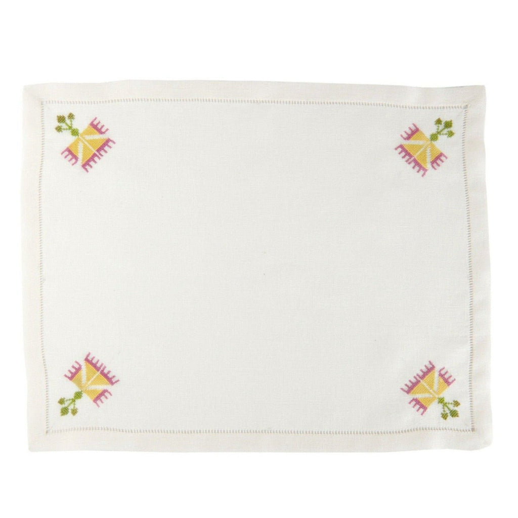 OTTOMAN CARNATION PLACEMAT - magenta - Placemats