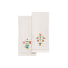 OTTOMAN VASE GUEST TOWEL (Set of 2) - coral - Towel