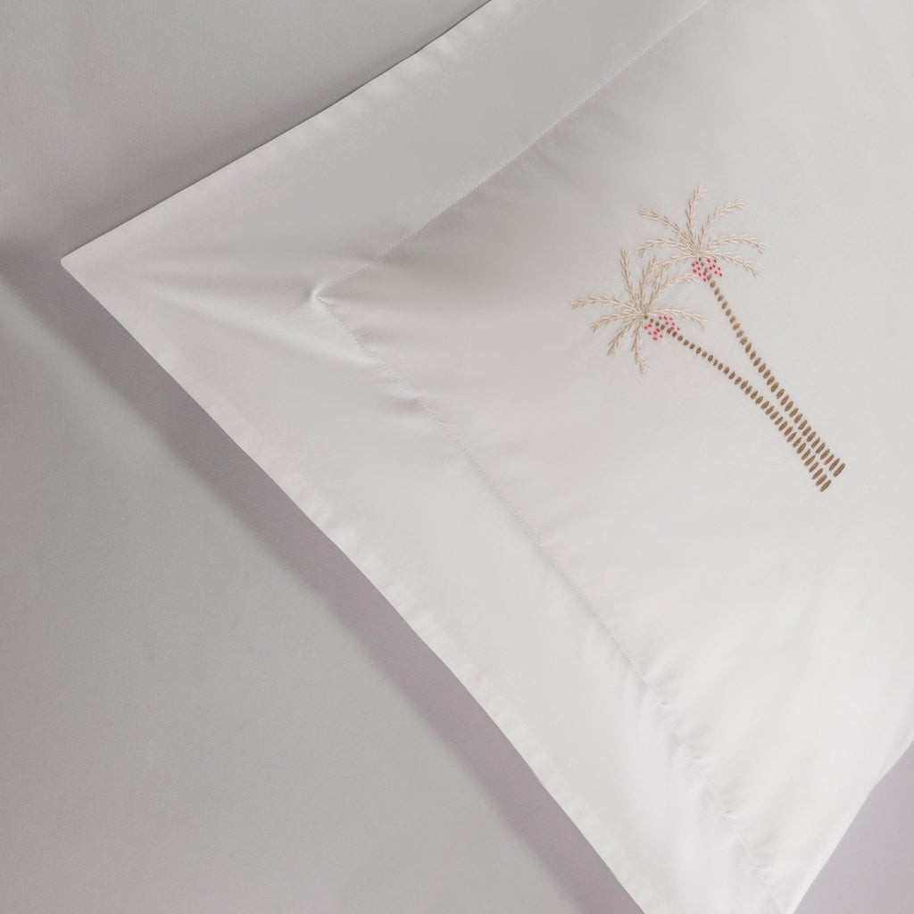 PALM TREE BEDDING - Pillow Case / King (90cm x 50cm) / beige - Bedding