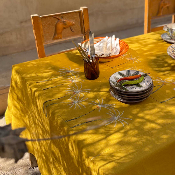 PALM TREE TABLECLOTH - Tablecloth