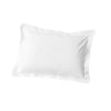 PLAIN WHITE BEDDING - Cushion Cover / Small - Oxford (41cm x 30cm) - Bedding