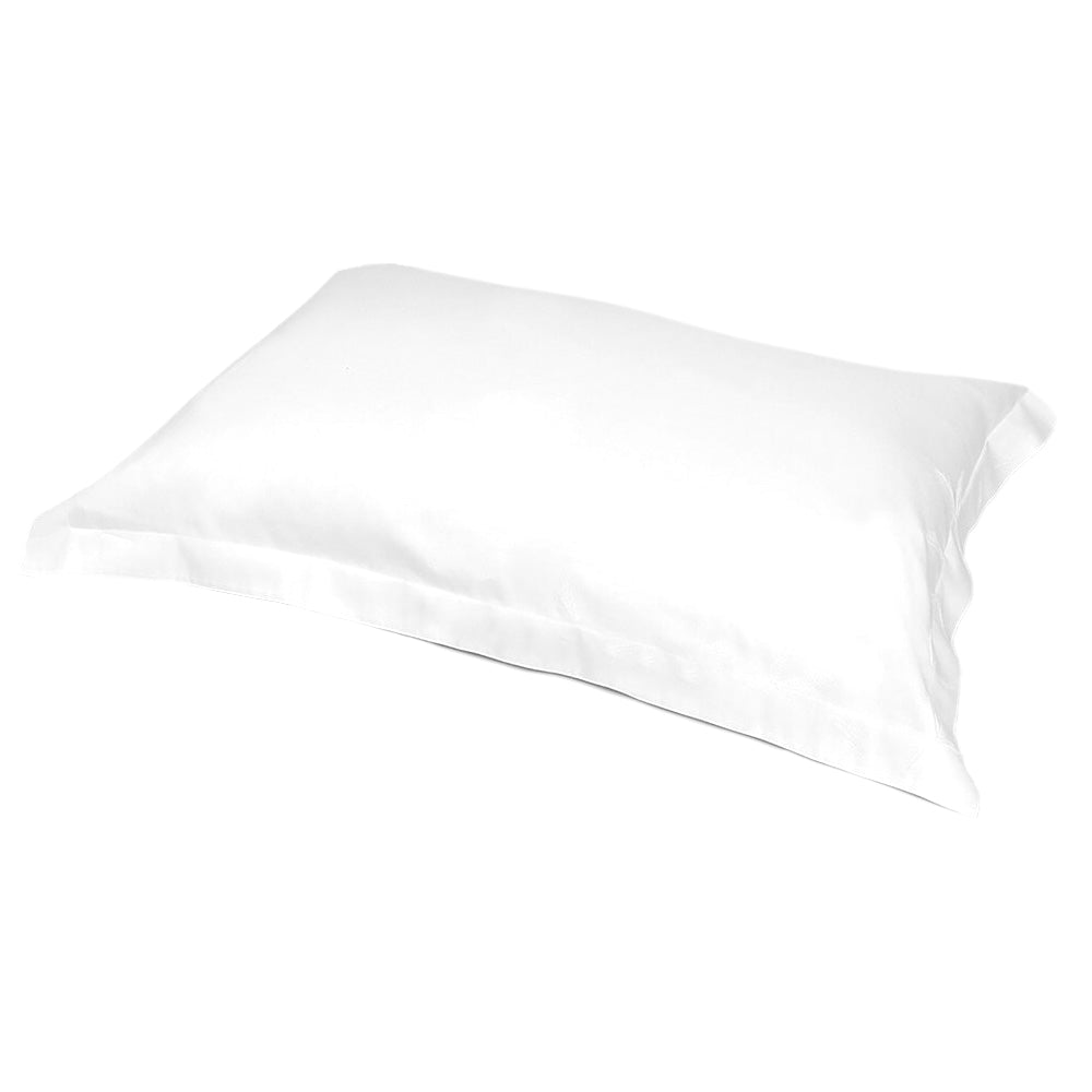 PLAIN WHITE BEDDING - Pillow Case / Extra Large - Oxford (80cm x 80cm + 8cm) - Bedding