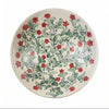 RED BLOSSOM SERVING BOWL