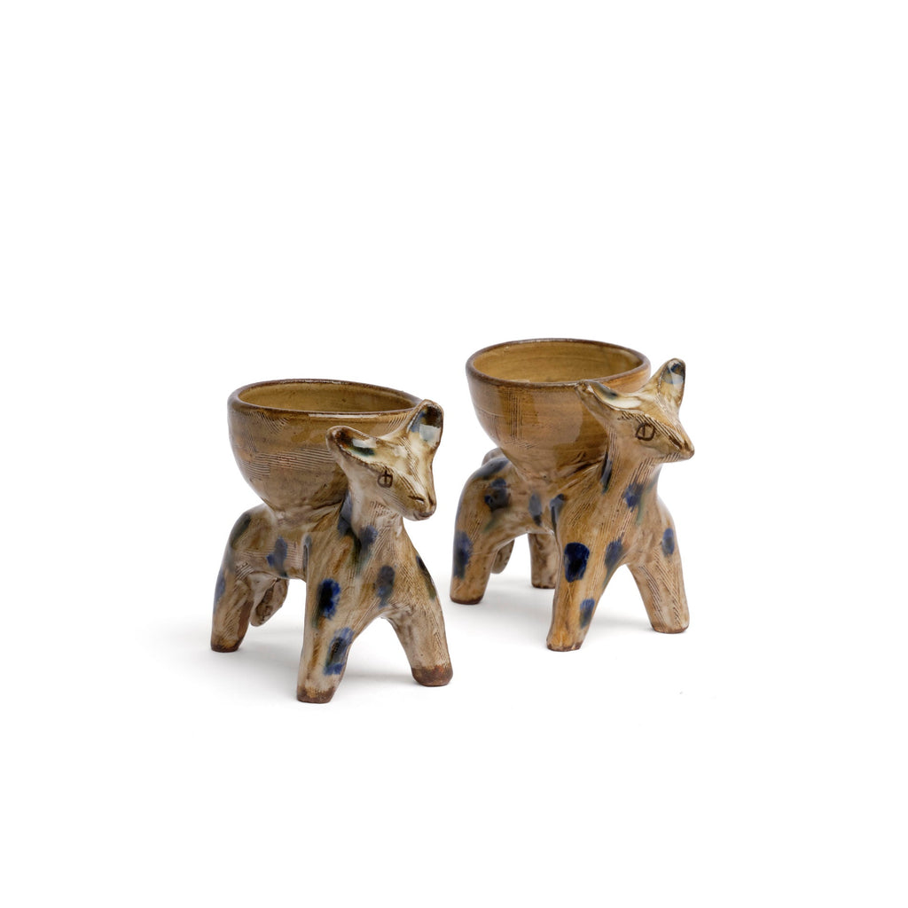 SALT AND PEPPER SET - pottery