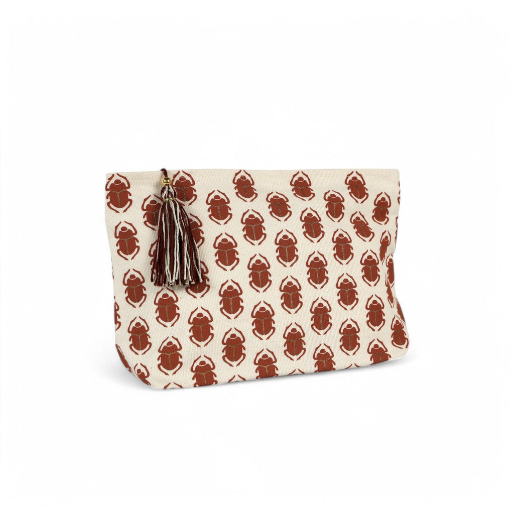 SCARAB TOILETRY BAG - terracotta / Large - Toiletry Bag