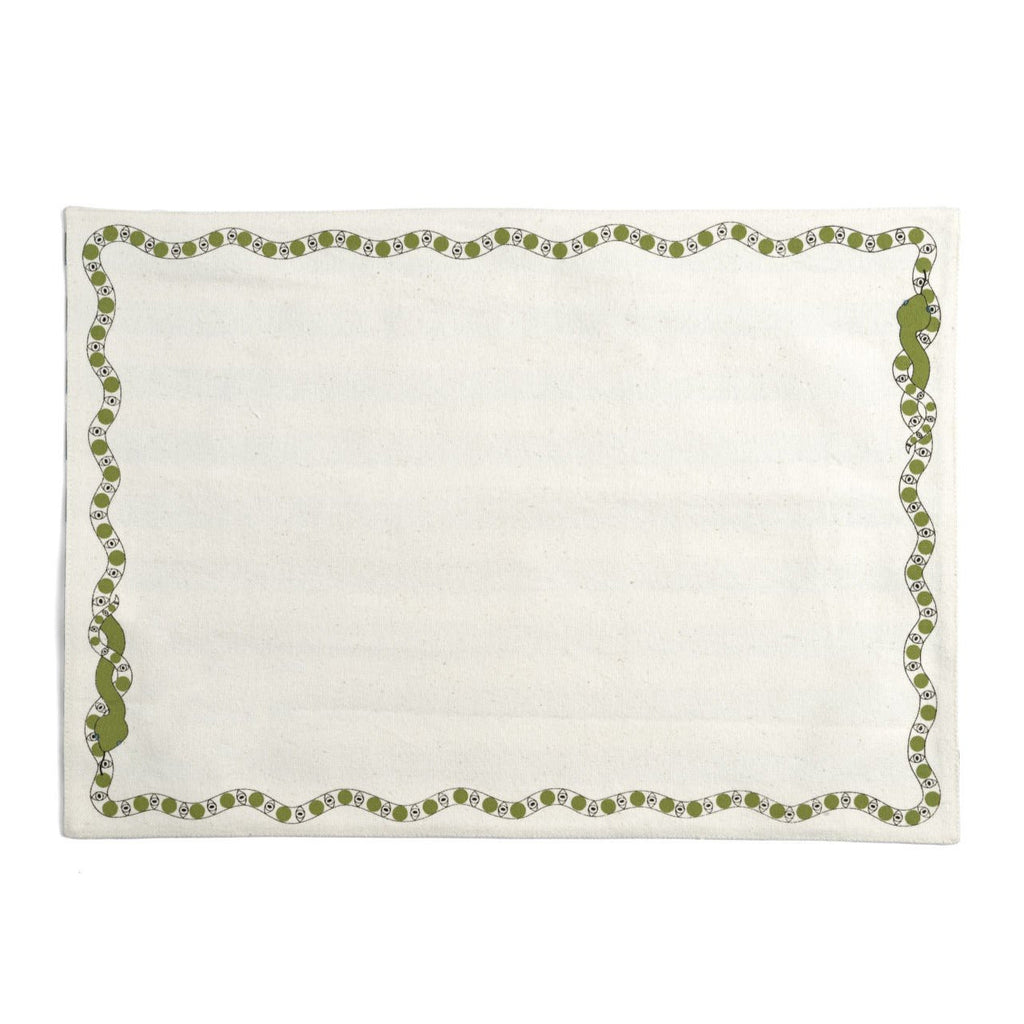 SERPENTINE PLACEMAT - green - Placemats