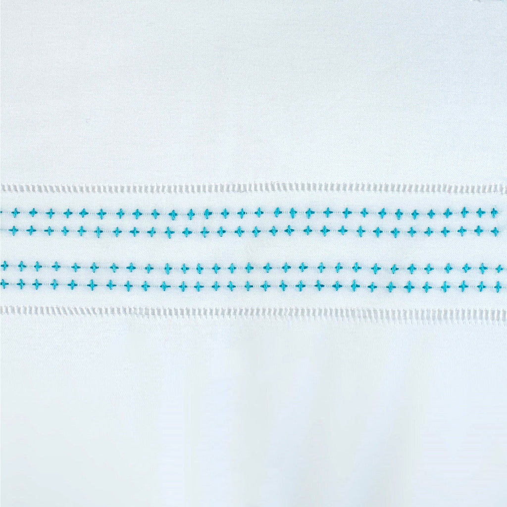 SHASHIKO BEDDING - Flat Sheet / King Size (275cm x 290cm) / blue - Bedding