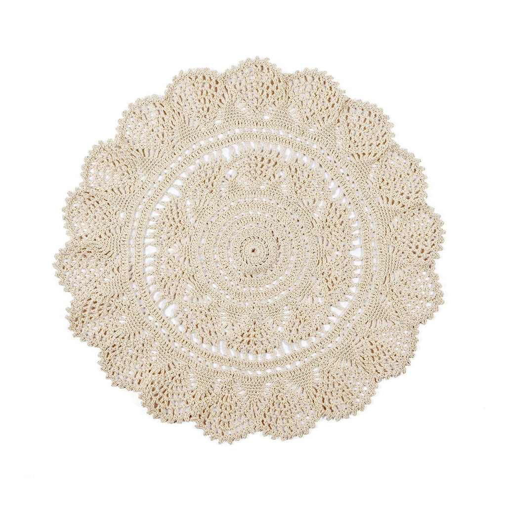 SILSILA ROUND PLACEMAT - ecru - Placemats