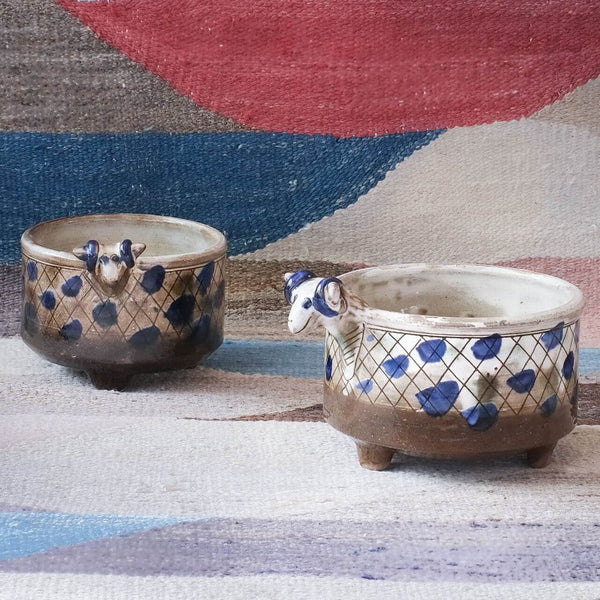 SMILEY GOAT PLANTER - Large - pottery