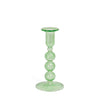 SPARK LARGE CANDLEHOLDER - Green - glass