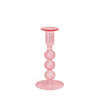 SPARK LARGE CANDLEHOLDER - Pink - glass