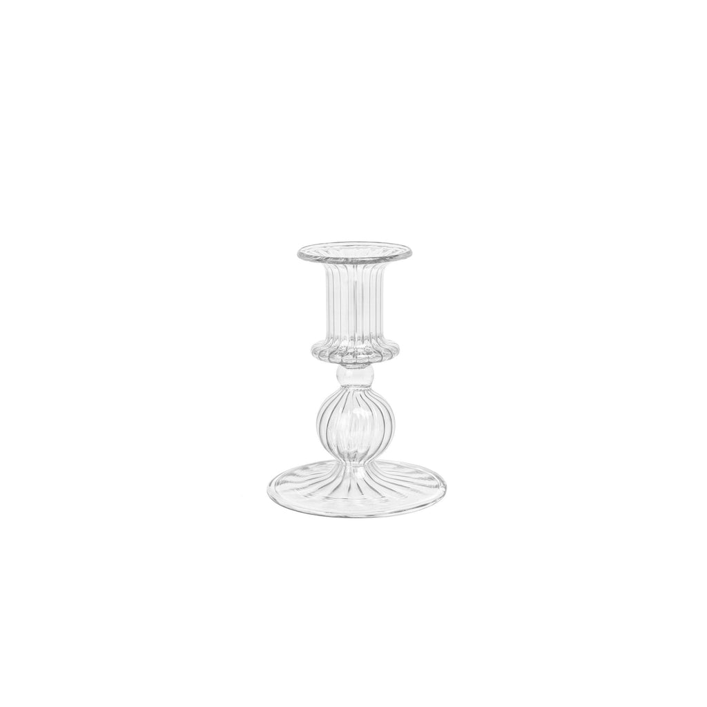 SPARK SMALL CANDLEHOLDER - Clear - glass