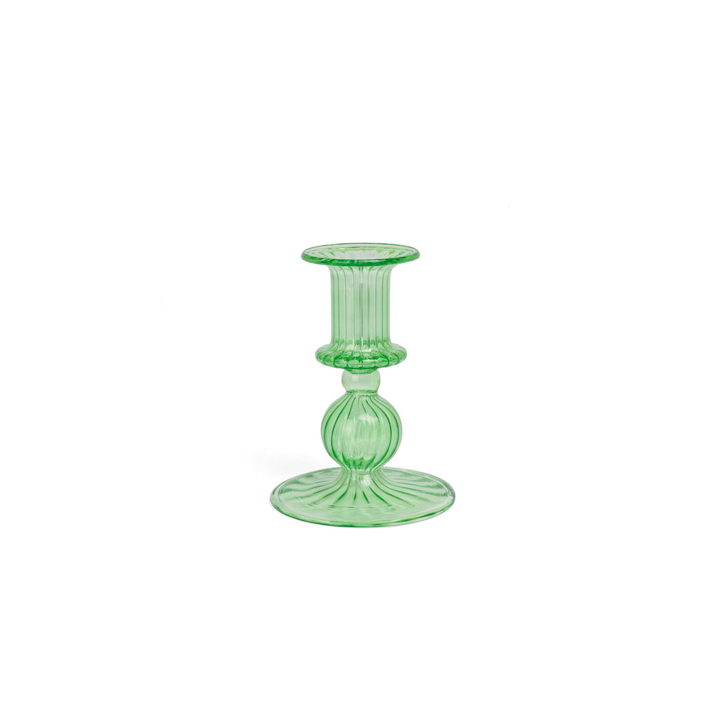 SPARK SMALL CANDLEHOLDER - Green - glass