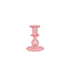 SPARK SMALL CANDLEHOLDER - Pink - glass