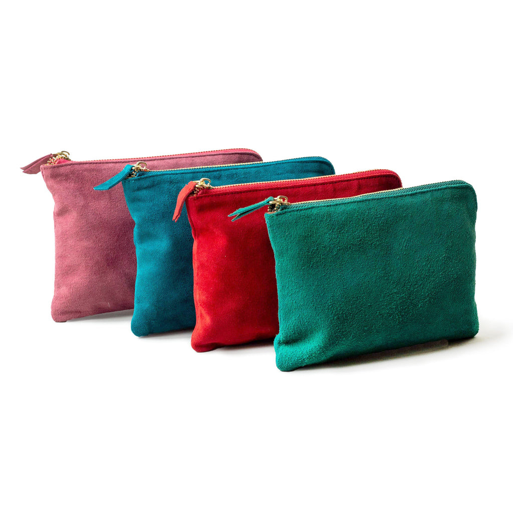 SUEDE POUCH