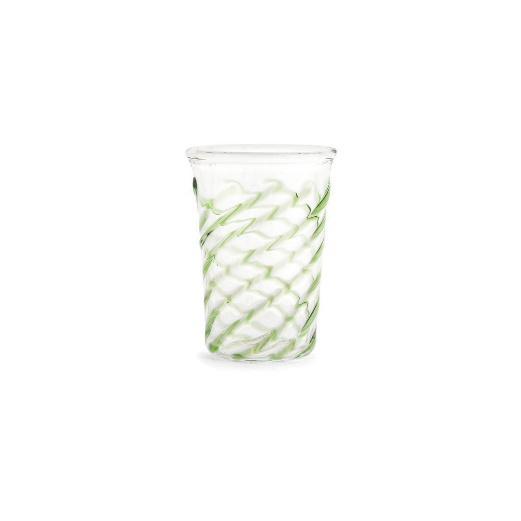 SWIRL GLASS - Green - glass