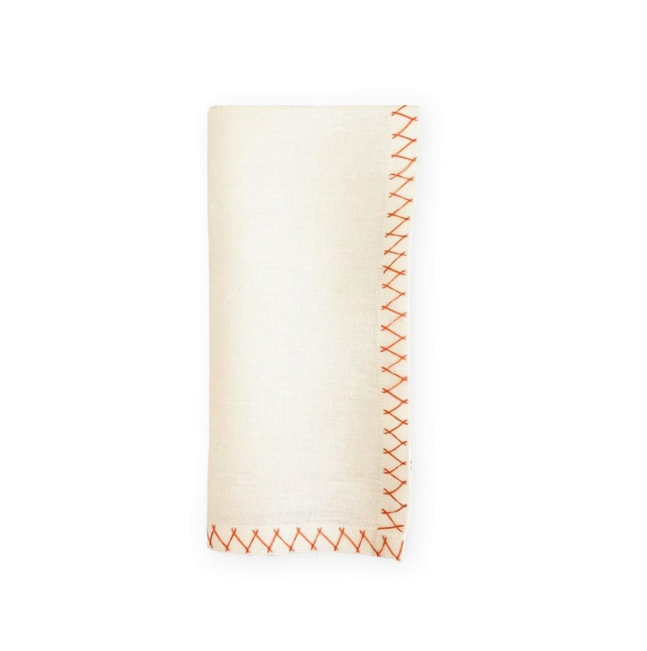 ZIG ZAG NAPKIN - orange - Napkin