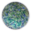 AQUAMARINE LEAVES PLATTER